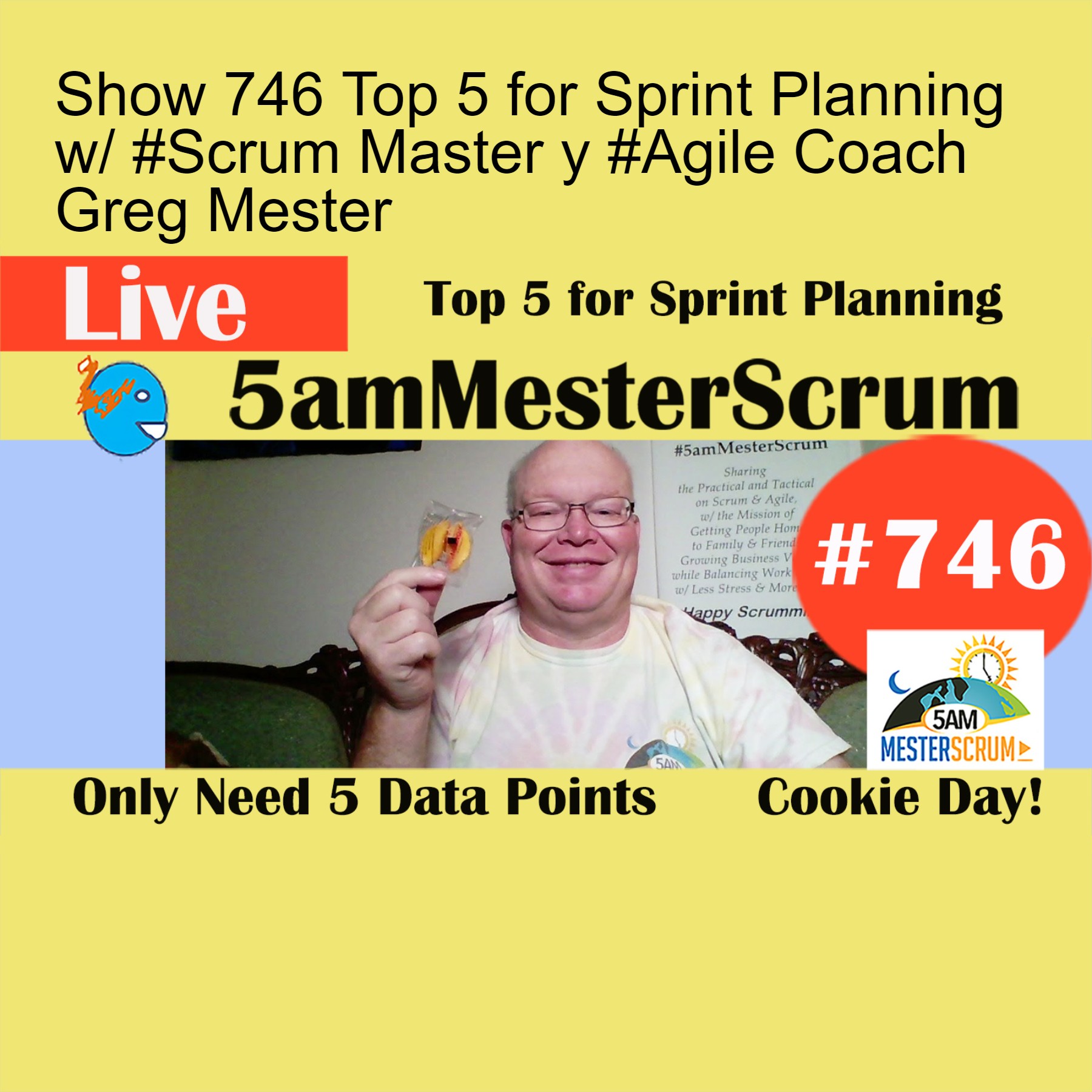 Show 746 Top 5 for Sprint Planning w/ #Scrum Master y #Agile Coach Greg Mester