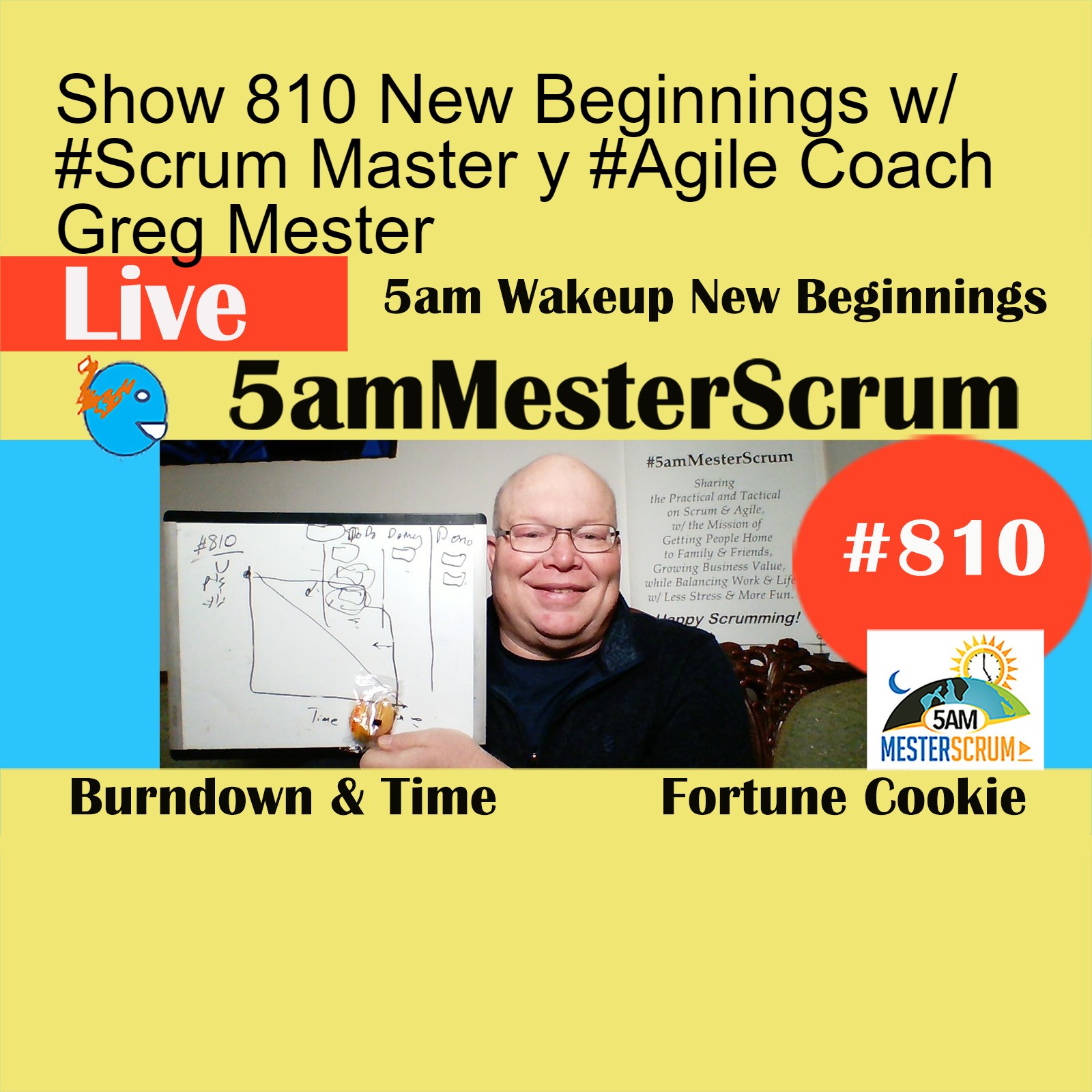 Show 810 New Beginnings w/ #Scrum Master y #Agile Coach Greg Mester