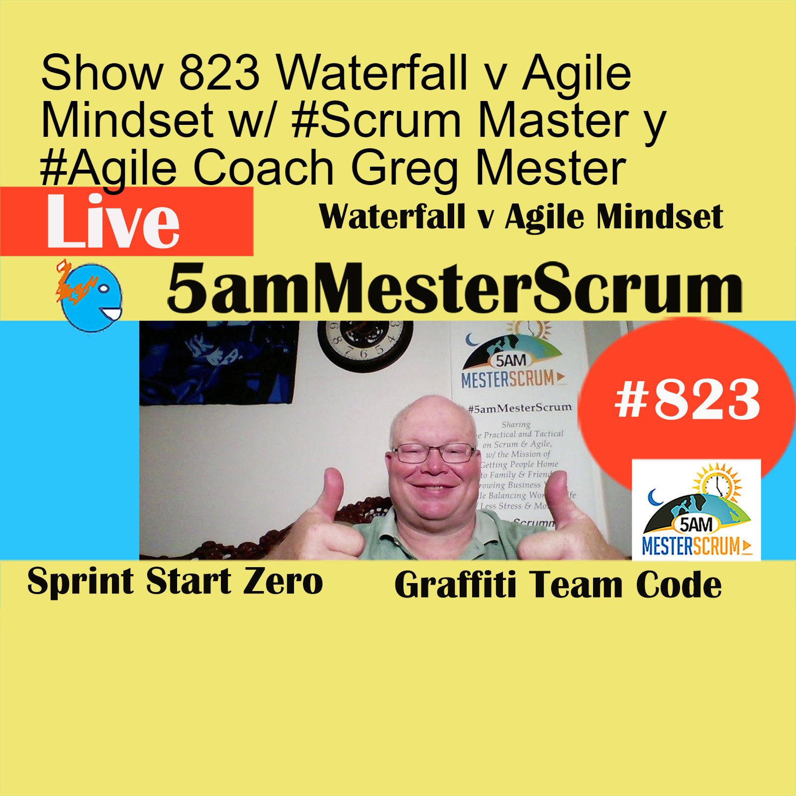 Show 823 Waterfall v Agile Mindset w/ #Scrum Master y #Agile Coach Greg Mester