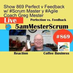 Show 869 Perfect v Feedback w/ #Scrum Master y #Agile Coach Greg Mester