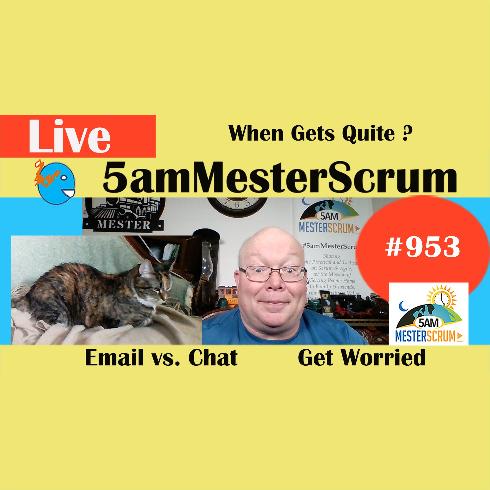 Tool Chat Balance Show 953 #5amMesterScrum LIVE #scrum #agile