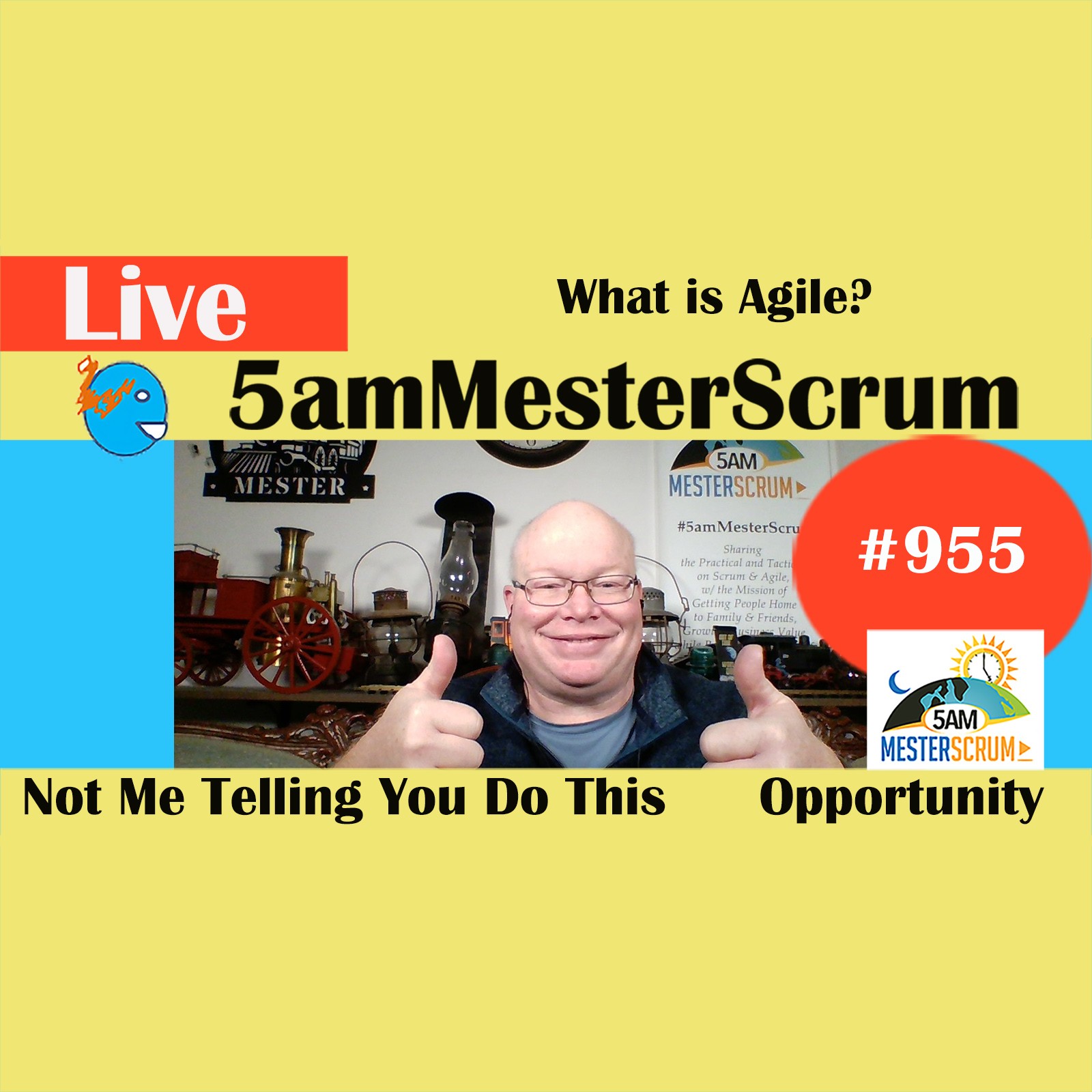 What is Agile Show 955 #5amMesterScrum LIVE #scrum #agile