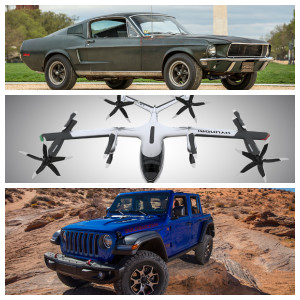 BULLITT BUCKS,TRAIL RATED HYBRIDS and HYUNDAI's FLYING TAXI