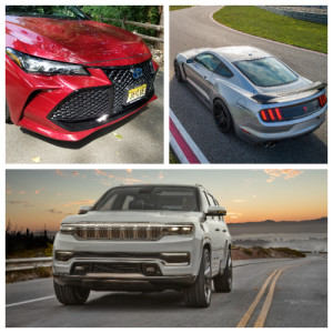 LOWER COST FORD, HIGH END JEEPS and AVALON HYBRID DRIVEN