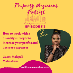 Episode 113: How to work with a quantity surveyor to increase your profits and decrease expenses