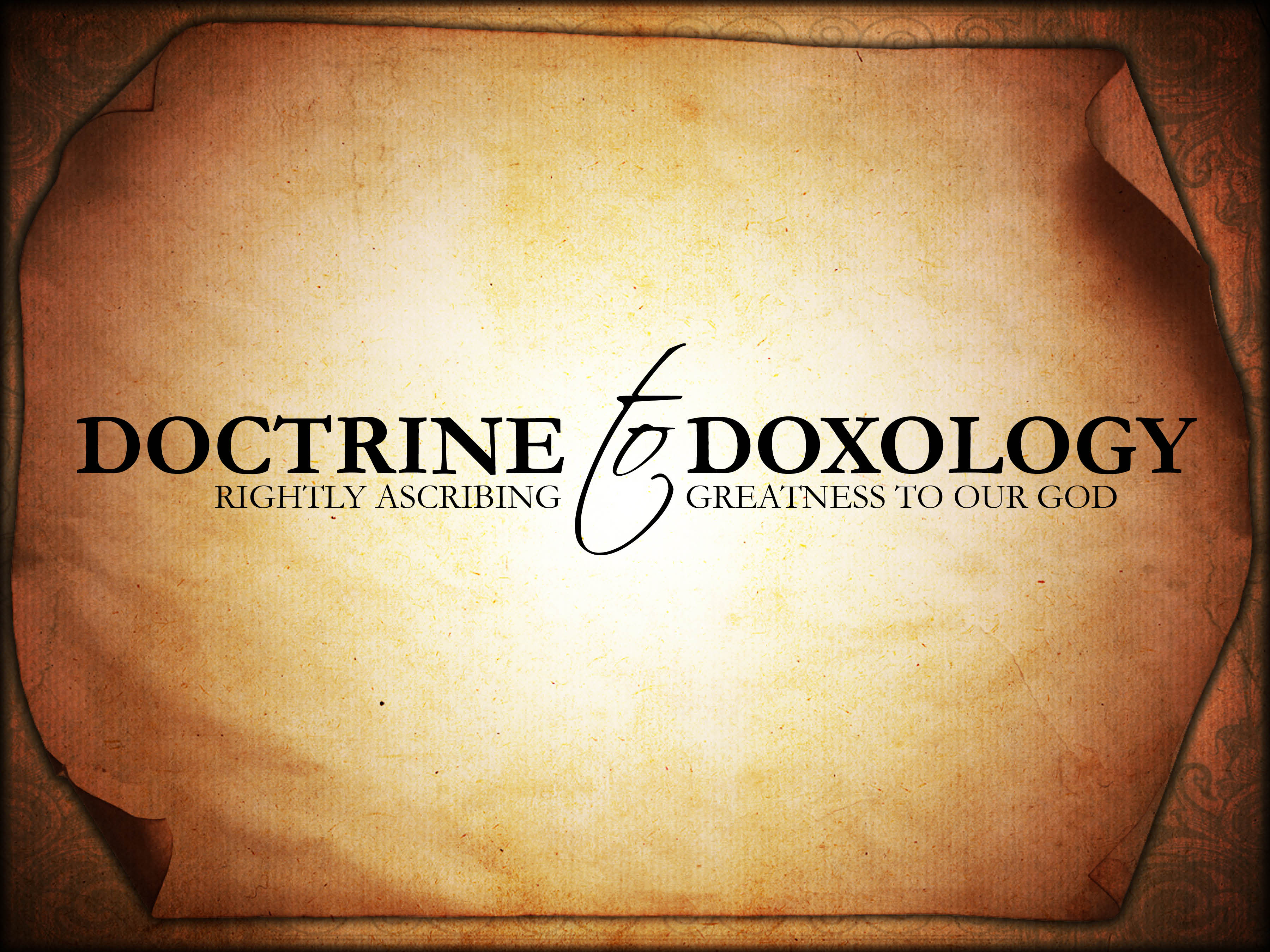 Doctrine to Doxology: Trinity