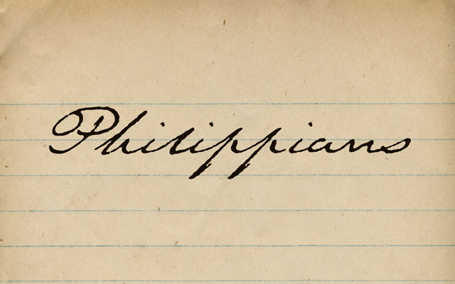 Philippians: Discipline in thought and deed