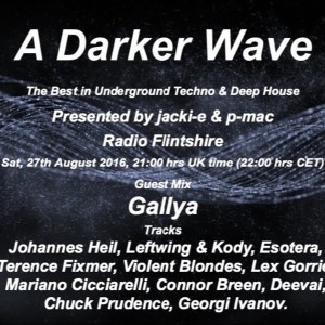 #080 A Darker Wave 27-08-2016 (guest mix by Gallya, tracks from BGWG, Lex Gorrie, Kobosil)