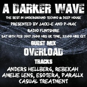 #105 A Darker Wave 18-02-2017 (guest mix Overload, tracks Anders Hellberg, Amelie Lens, Esotera)