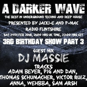 #158 A Darker Wave 24-02-2018 (guest mix DJ Massie, featured artist ANNA)