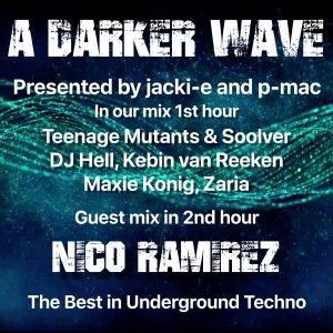 #300  Darker Wave 14-11-2020 with guest mix 2nd hr by Nico Ramirez