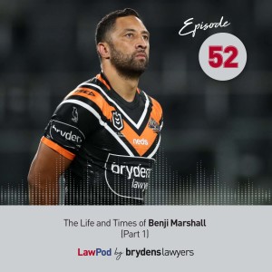52. The Life and Times of Benji Marshall! (Part 1)