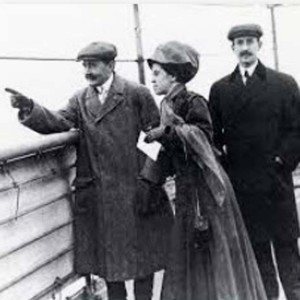 Wilbur, Orville and Katherine Wright