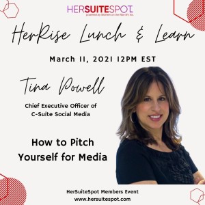 EP43 How To Pitch Yourself To Media with Tina Powell