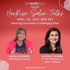 EP50 Advancing Your Career in Challenging Times with Katerina Dodbiba