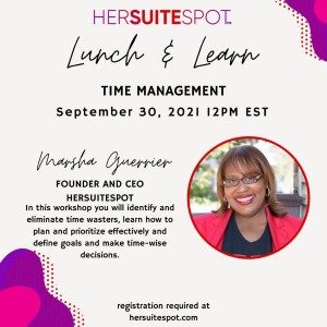 EP68 Learn Time Management with Marsha Guerrier