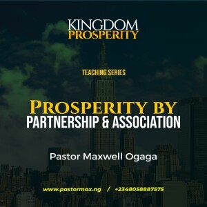 Prosperity By Partnership And Association