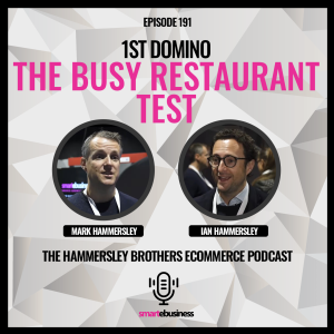 Ecommerce: 1st Domino The Busy Restaurant Test
