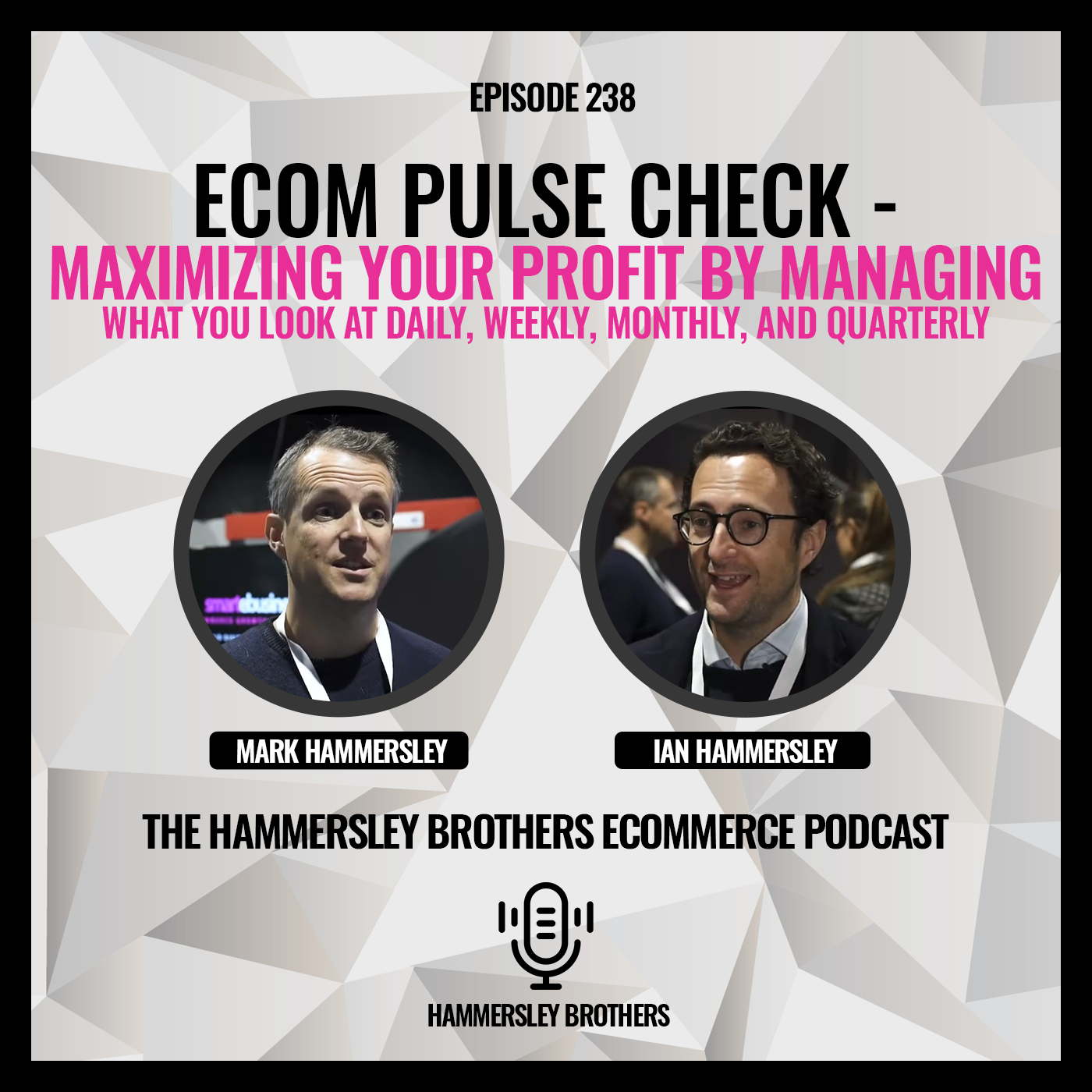 Ecom Pulse Check - Maximizing Your Profit by Managing What You Look at Daily, Weekly, Monthly, and Quarterly