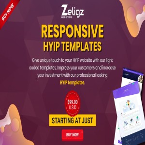 HYIP Templates - Best & Responsive HYIP Templates - Buy Now In Just $99