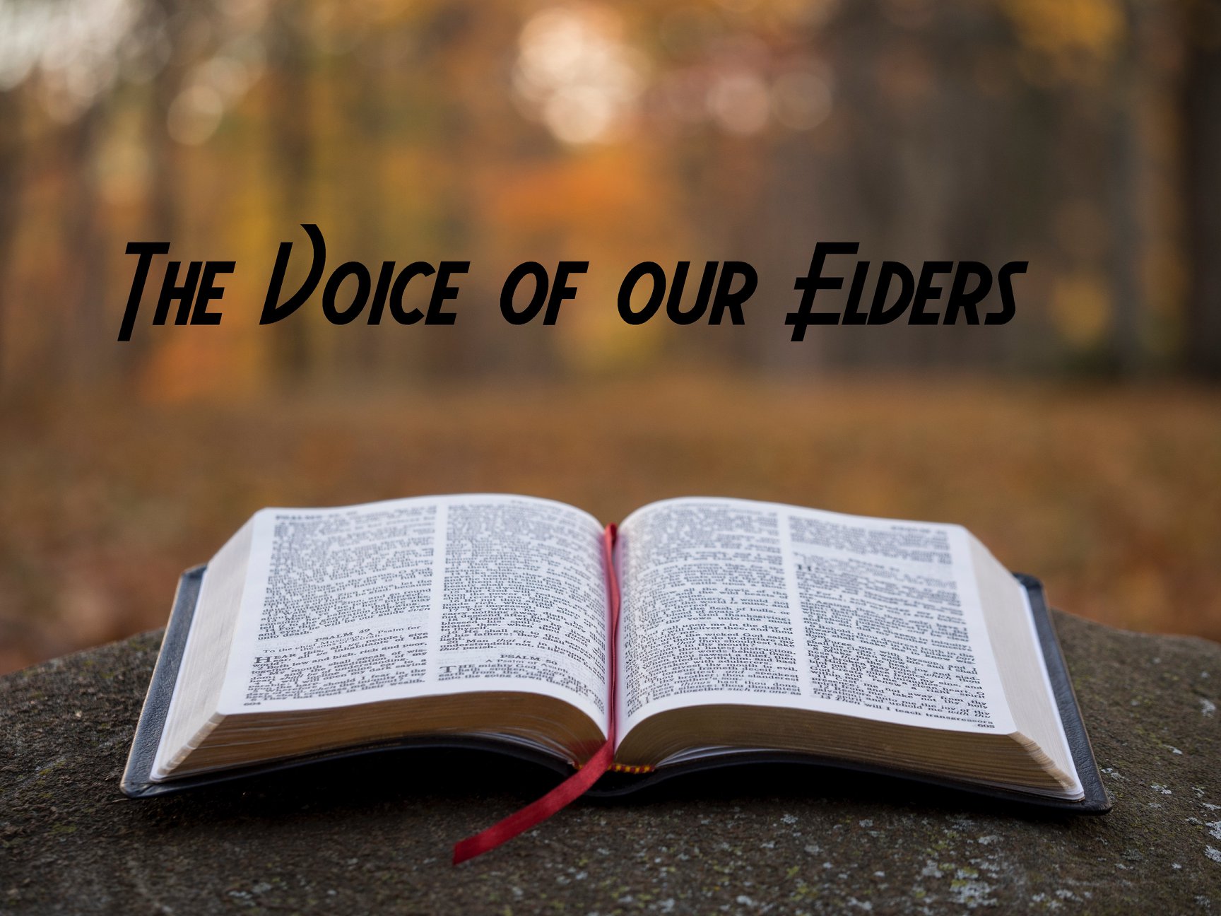 The voices of our Elders