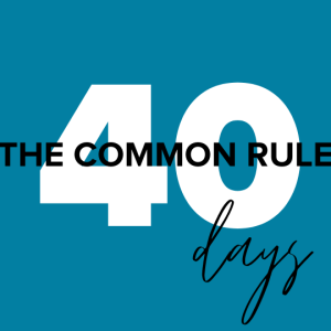 Common Rule Wk 2 Day 3 Evening prayer