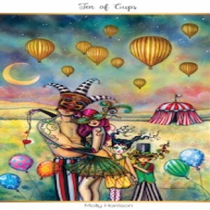 January 1, 2023 - Tarot Card of the Day - 10 of Cups