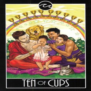 October 27, 2019 - Tarot Card of the Day - 10 of Cups