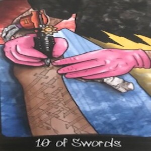 January 3, 2023 - Tarot Card of the Day - 10 of Swords