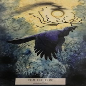 December 29, 2020 - Tarot Card of the Day - 10 of Wands