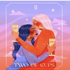 November 30, 2023 - Tarot Card of the Day - 2 of Cups