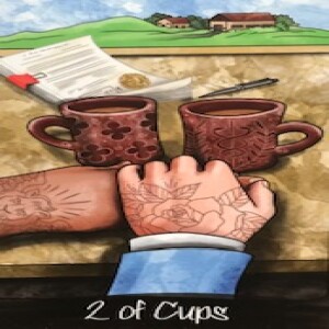 August 21, 2023 - Tarot Card of the Day - 2 of Cups
