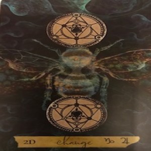 November 9, 2022 - Tarot Card of the Day - 2 of Pentacles (Disks)