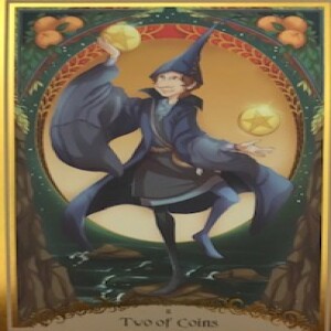 January 11, 2023 - Tarot Card of the Day - 2 of Pentacles (Coins)