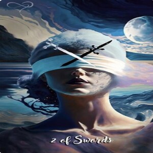 January 23, 2025 - Tarot Card of the Day - 2 of Swords