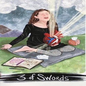 March 29, 2021 - Tarot Card of the Day - 3 of Swords