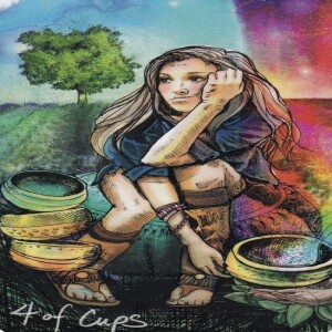 January 15, 2025 - Tarot Card of the Day - 4 of Cups
