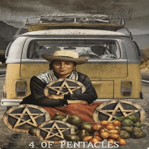 February 5, 2025 - Tarot Card of the Day - 4 of Pentacles