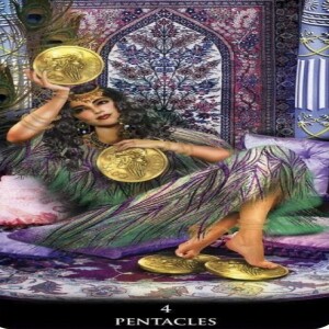 January 21, 2025 - Tarot Card of the Day - 4 of Pentacles