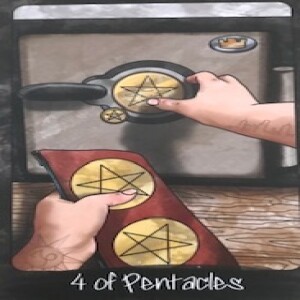 January 25, 2023 - Tarot Card of the Day - 4 of Pentacles
