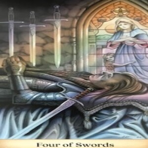 November 5, 2024 - Tarot Card of the Day - 4 of Swords