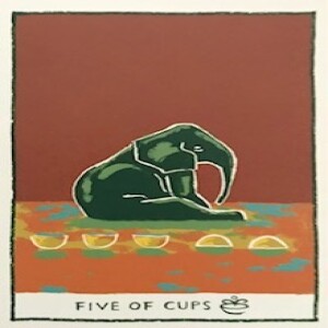 June 29, 2025 - Tarot Card of the Day - 5 of Cups