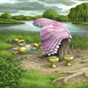 October 7, 2024 - Tarot Card of the Day - 5 of Cups