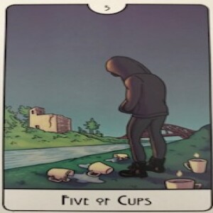 December 3, 2023 - Tarot Card of the Day - 5 of Cups