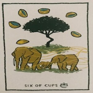 January 5, 2023 - Tarot Card of the Day - 6 of Cups