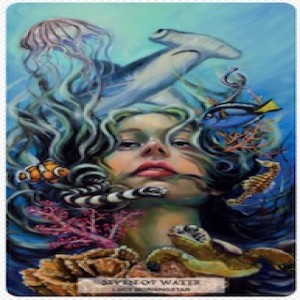 March 10, 2022 - Tarot Card of the Day - 7 of Cups (Water)