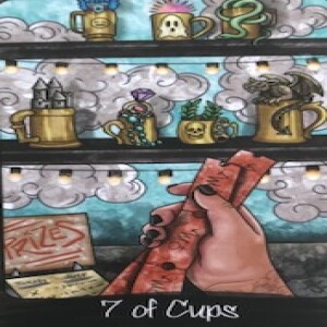 February 15, 2024 - Tarot Card of the Day - 7 of Cups