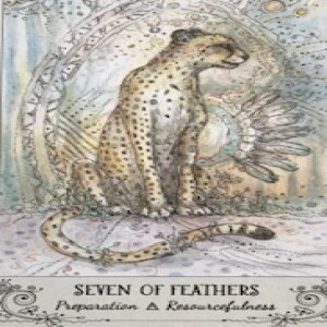 July 2, 2025 - Tarot Card of the Day - 7 of Wands (Feathers)
