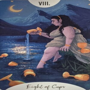 December 2, 2024 - Tarot Card of the Day - 8 of Cups