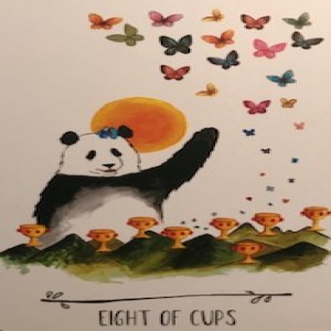 July 20, 2022 - Tarot Card of the Day - 8 of Cups